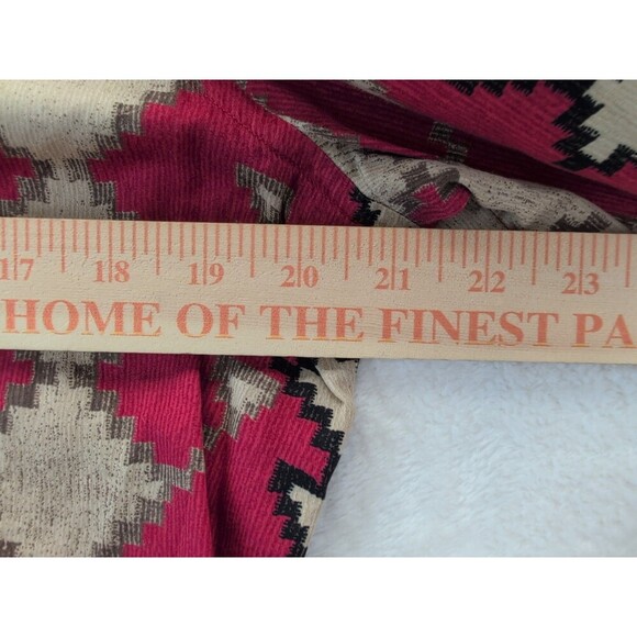 Lauren Ralph Lauren Aztec Southwestern Blouse Womens Large Collared Neck - Picture 5 of 14